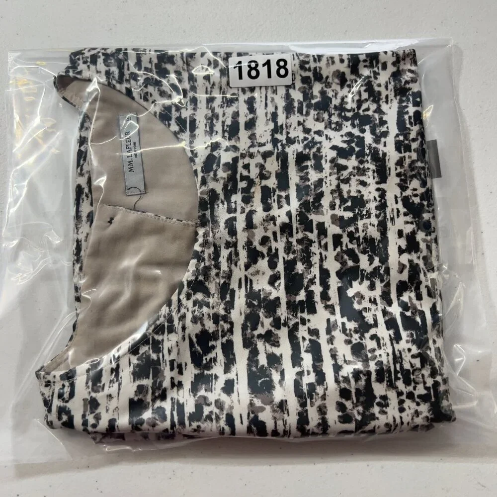 MM Lafleur The Didion Sleeveless Top Ink Wash Top Women's XS - Picture 12 of 12